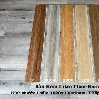 Sàn nhựa hèm khóa 5mm