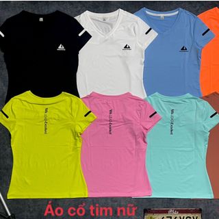 Áo cổ tim nữ mlxlxxl - 2222 Tách nửa ri được