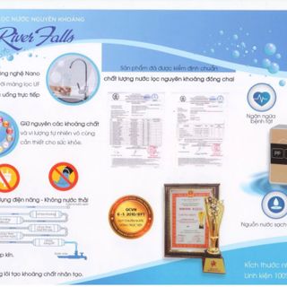Máy lọc nước nguyên khoáng ion kiềm River FalloMáy lọc nước nguyên khoáng ion kiềm River Fallo