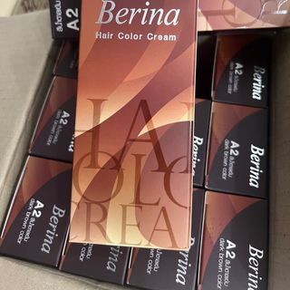 Thuốc nhuộm tóc Berina A2 Thái Lan màu nâu đen