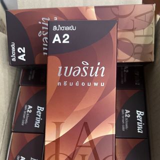 Thuốc nhuộm tóc Berina A2 Thái Lan màu nâu đen