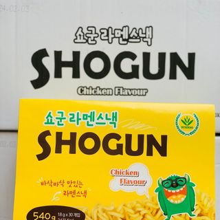 Mỳ Shogun Hàn Hộp 30 gói x 18gr/1 gói giá sỉ