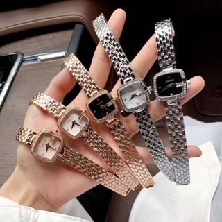 ĐỒNG HỒ NỮ THỜI TRANG GU CII MẶT VUÔNG SIZE MINI 2
