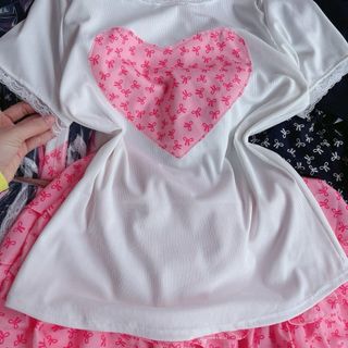 Sét bộ tăm hình phối ren váy tầng 3lớp