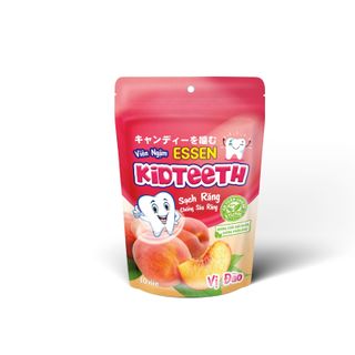 Viên ngậm chống sâu răng vị đào Kidteeth (30viên)