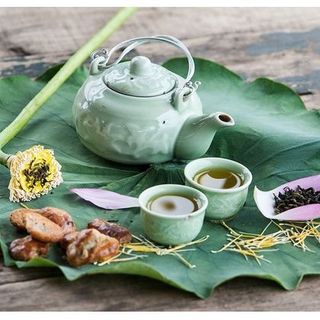 Trà gạo lứt, đậu đen, xạ đen đốt cháy mỡ thừa, giảm mỡ bụng, giảm cholesterol an toàn hiệu quả - CTB778