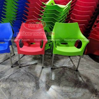 ghế nhựa cafe giá rẻ ghế nhựa chính hãng ghế nhựa đúc chân inox
