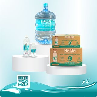 Nước uống i-on kiềm NAWA 500ml (MẪU CHAI MỚI)