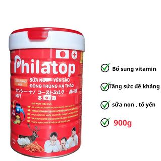 Sữa philatop sữa non- yến sào đông trùng hạ thảo ( hộp 900g ) giá sỉ