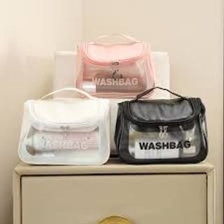Túi WASHBAG THẾ HỆ MỚI Dạng Hộp Có Nắp Khoá Đựng Mỹ Phẩm/ Du Lịch