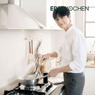 Chảo chiên inox 3 lớp nguyên khối, chống dính Edelkochen Easy Prism - màu Đồng - 24cm