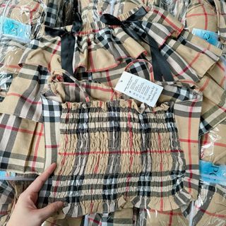 SET ÁO 2 DÂY KÈM CHÂN VÁY 3 TẦNG BBR - LÊ PHƯƠNG BOUTIQUE