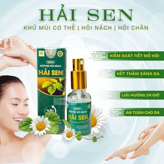 Xịt Khử Mùi Hôi Nách Hải Sen Đánh Bay Mùi Cơ Thể giá sỉ