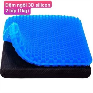 Đệm ngồi 3D silicon 2 lớp (1kg) giá sỉ