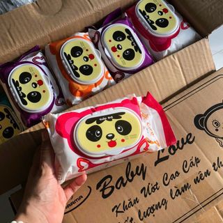 KHĂN GIẤY ƯỚT BABY WIPER 
1 THÙNG 10 GÓI