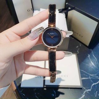 HOT SALE ĐỒNG HỒ NỮ CAO CẤP GU CII MẶT ĐÁ SỨ DÂY ĐÁ BLING BLING 1
