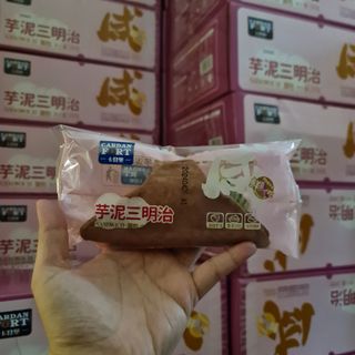 Bánh mỳ sandwich khoai môn tam giác thùng 2kg giá trực tiếp từ xưởng giá sỉ