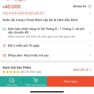 Tẩy trang làm sạch da Minisize 95ml