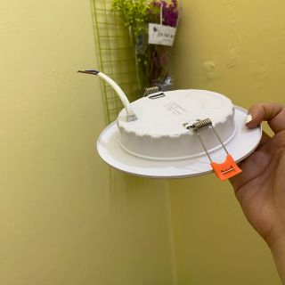 CREALED ĐÈN ÂM TRẦN 9W PHI 90 ÁNH SÁNG TRẮNG NGUỒN LIỀN BẢO HÀNH 1 NĂM LỖI 1 ĐỔI 1