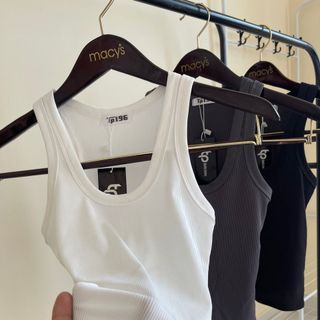 Áo ba lỗ form dài chất thun gân tăm mềm mịn