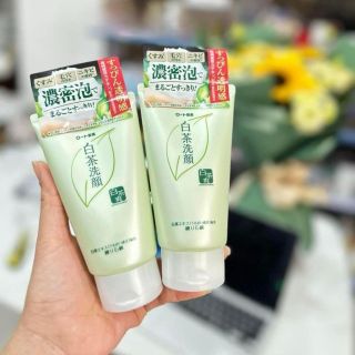 Sữa rửa mặt trà xanh Rohto Shirochasou Green Tea Foam 120g Nhật Bản