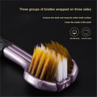 Bang chải đánh răng 3 mặt mềm mại