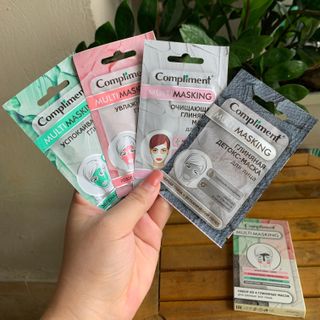 Sét 4 gói mặt nạ Compliment hàng nga