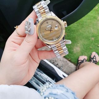 SALE ĐỒNG HỒ NAM NỮ RÔ LE DÂY ĐÚC ĐẶC MẶT CÓ LỊCH THỨ 2