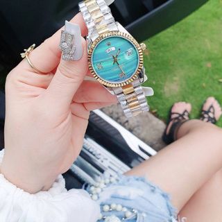 SALE ĐỒNG HỒ NAM NỮ RÔ LE DÂY ĐÚC ĐẶC MẶT CÓ LỊCH THỨ 2
