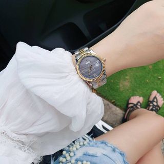 SALE ĐỒNG HỒ NAM NỮ RÔ LE DÂY ĐÚC ĐẶC MẶT CÓ LỊCH THỨ 2