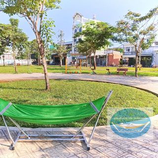 Bộ võng xếp khung vuông INOX 100% kèm mặt lưới cao cấp loại 1 cỡ lớn