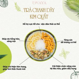 Trà chanh dây kim quất