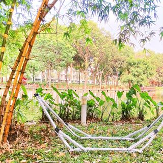 Khung tròn nhập hàn quốc thép cao cấp màu ghi xám.