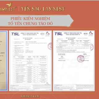 Tổ Yến Chưng Táo đỏ LamNest tươi nguyên chất 30% yến 70ml - yensaocaocaplamnest