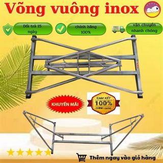 Giá khung võng vuông INOX 100% cao cấp giá sỉ