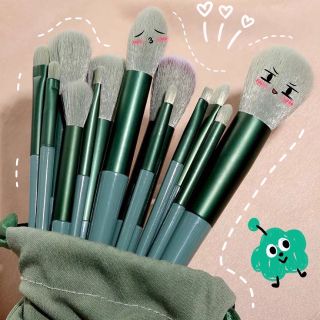 Bộ cọ trang điểm 13 món, cọ trang điểm nội địa trung makeup cá nhân chuyên nghiệp
