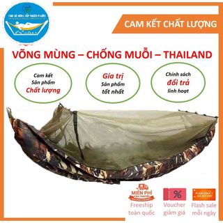 Võng mùng chống muỗi đa năng THAILAND 4 lớp thoáng mát siêu bền