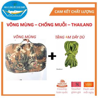 Võng mùng chống muỗi đa năng THAILAND 4 lớp thoáng mát siêu bền