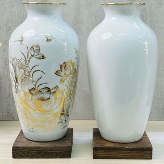 Bình hoa đẹp gốm sứ Bát Tràng Duy Anh
