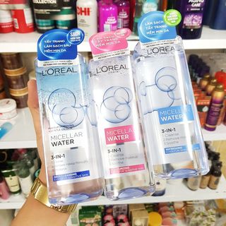 Nước Tẩy Trang L'Oréal Paris 3 In 1 Micellar Water 400ml ( Chính hãng )