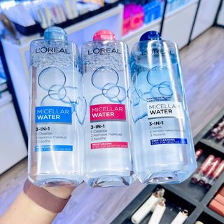 Nước Tẩy Trang L'Oréal Paris 3 In 1 Micellar Water 400ml ( Chính hãng )