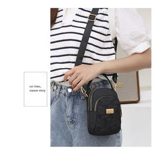 Túi xách nữ đeo chéo mini đẹp du lịch công sở cho phụ nữ vải dù cao cấp nhiều màu sắc khóa kéo nhiều ngăn TX36