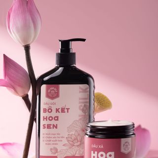 Combo Dầu gội xả Bồ Kết Hoa Sen