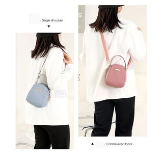 Túi xách nữ đeo chéo mini đẹp du lịch công sở cho phụ nữ vải dù mềm cao cấp nhiều màu sắc khóa kéo nhiều ngăn TX53