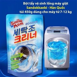 Bột tẩy lồng vệ sinh máy giặt Smile Mom Hàn Quốc - CHÍNH HÃNG giá sỉ