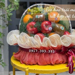 Giỏ hoa trái TINGTING cho Quà tặng Sinh nhật, khai trương, Tân gia, chào đón, viếng lễ... giá sỉ