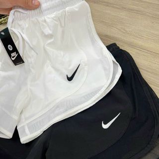 Quần đùi nữ hai lớp - Hai màu : Trắng đen - Size thường : M L Xl Xxl - Bigsize : Xl 2Xl 3Xl 4Xl - Sẵn kho