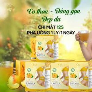 (Bán Chạy) Hộp 20 Gói Trà Tắc LAYLYLA Hàn Quốc Giảm Cân An Toàn Hiệu Quả , Đẹp da đẹp Dáng , hạn Chế hấp Thụ Chất Béo