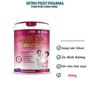 Sữa tiểu đường Good Milk Diabest Gold giúp bổ sung vitamin và  khoáng chất( hộp 900g) giá sỉ