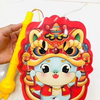 LỒNG ĐÈN 2 MẢNH - MẢNH TO - CÁN NHẠC VIỆT - CÁN TO -HÀNG ĐỘC LẠ GÀI RÁP ĐƠN GIẢN